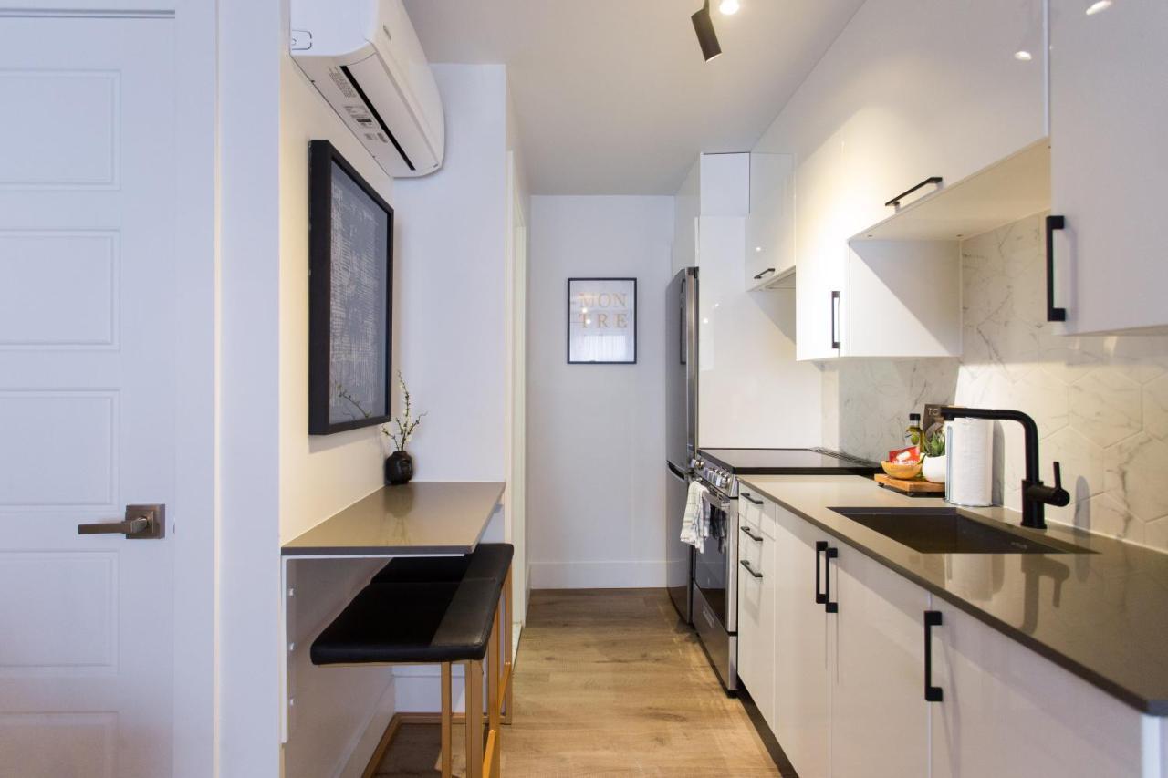 Fun & Funky Little Italy Studio With Full Kitchen By Den Stays Montreal Exterior foto